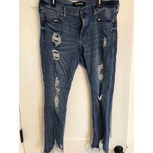 Express jeans - mid rise 14
